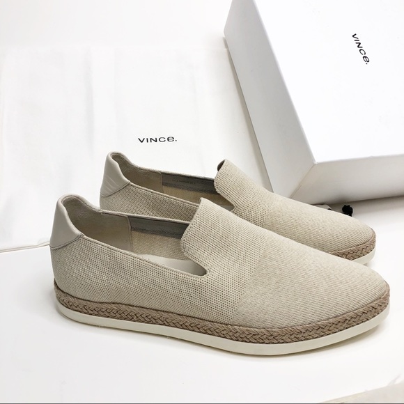 Vince. Dillon Pull On Sneaker Flax 8 Espadrille - Picture 5 of 15